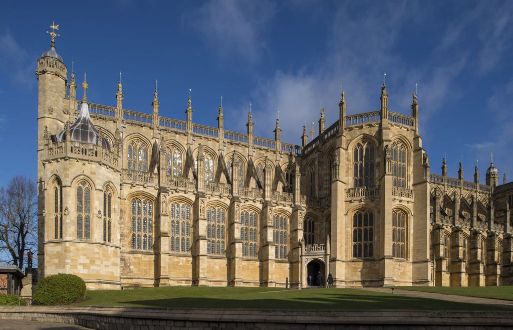&nbsp;St George's Chapel at&nbsp;Windsor Castle