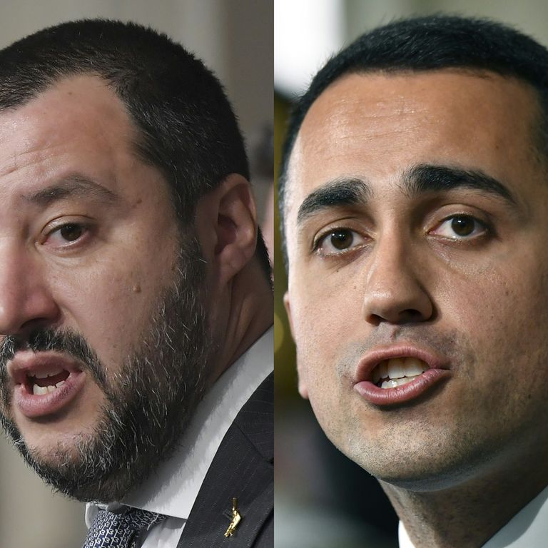 &nbsp;Matteo Salvini e Luigi Di Maio