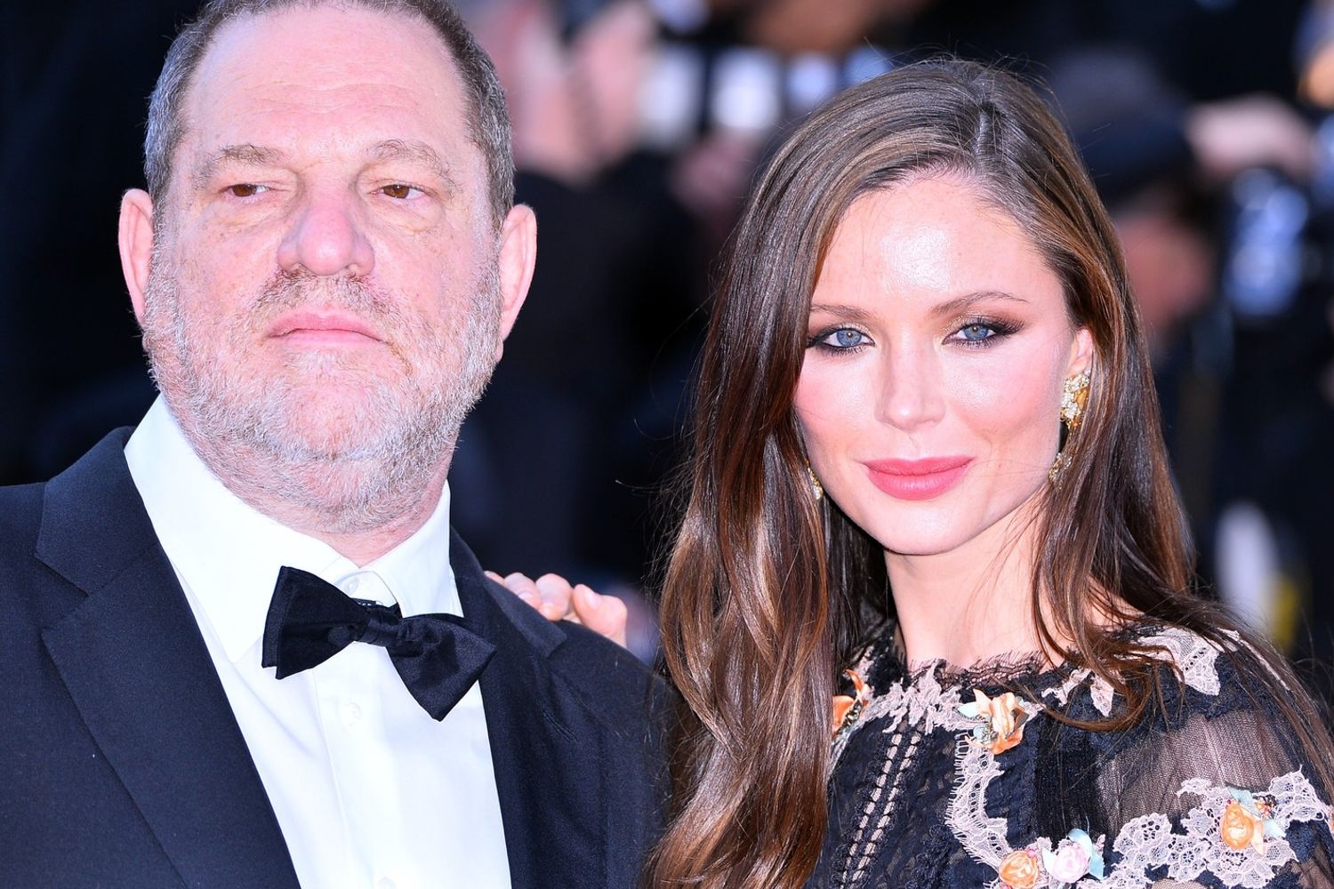 &nbsp;Harvey Weinstein e Georgina Chapman