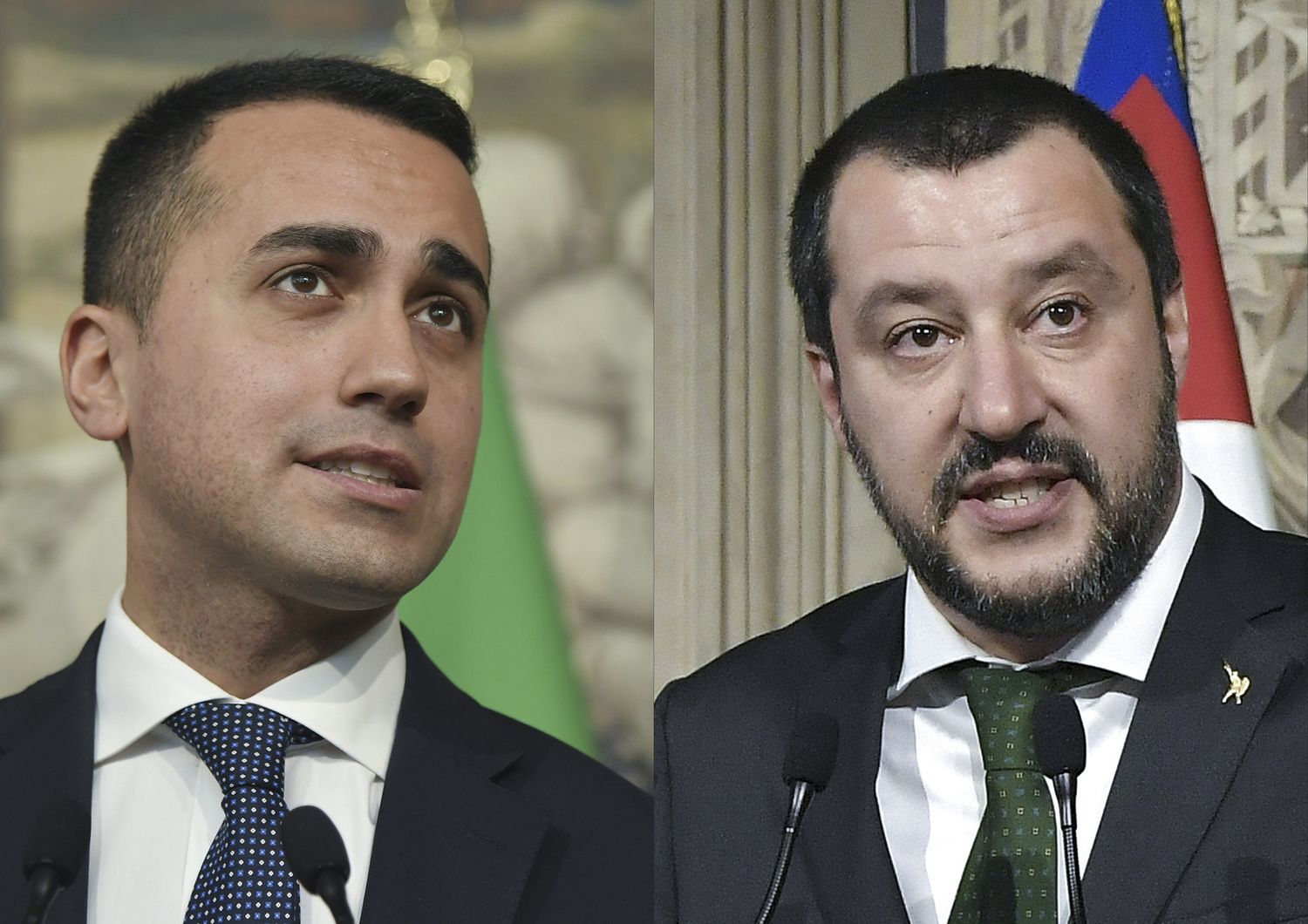 Di Maio-Salvini (AFP)