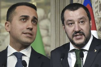 Di Maio-Salvini (AFP)