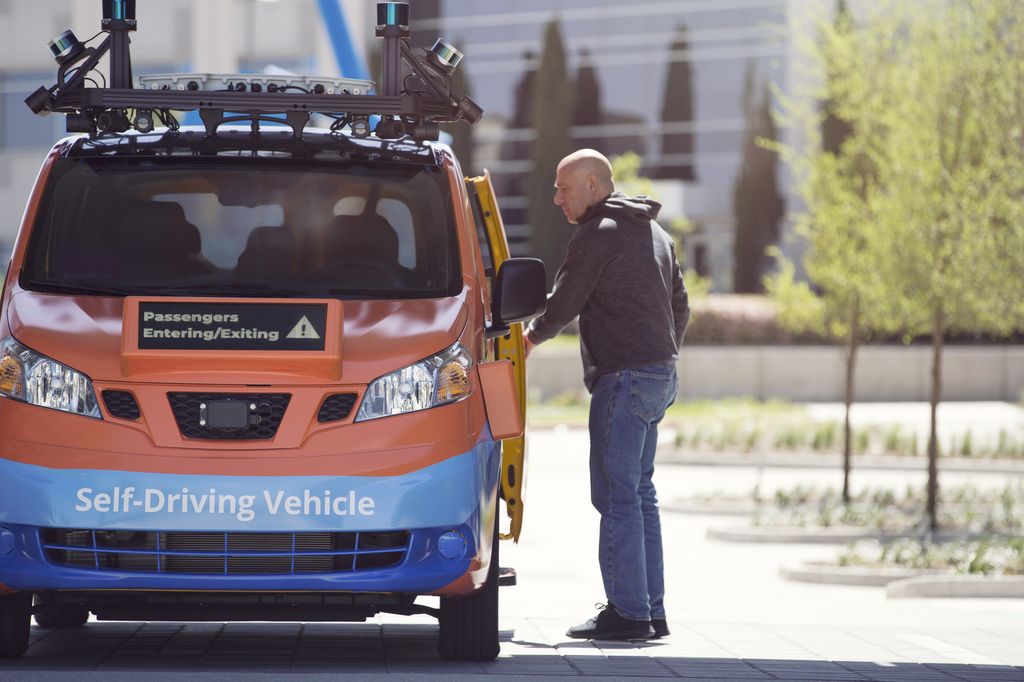 &nbsp; Auto senza conducente Drive.ai