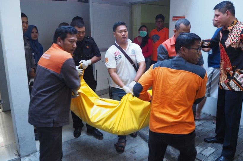 &nbsp;Una delle vittime degli attentati in Indonesia