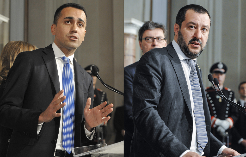 &nbsp; Di Maio Salvini