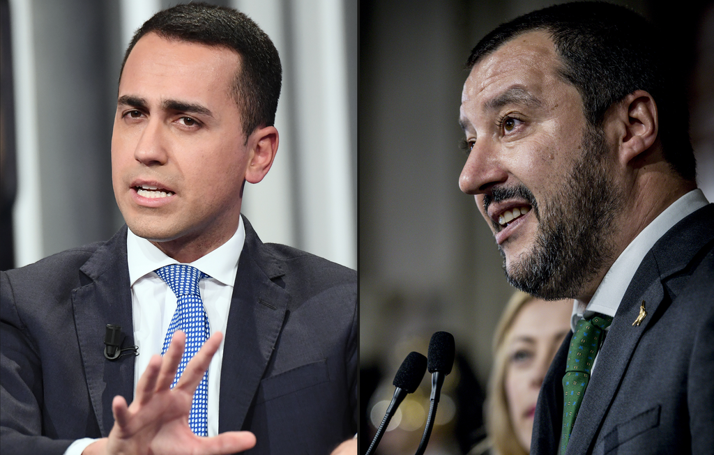 &nbsp;Di Maio Salvini
