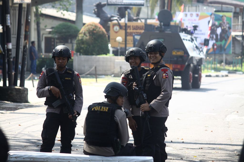 &nbsp;Polizia indonesiana