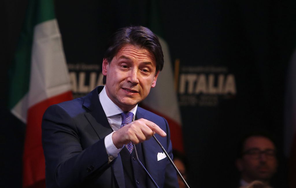 &nbsp;Giuseppe Conte