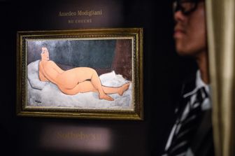 Arte: nudo di Modigliani battuto per 157 milioni di dollari, il quarto quadro pi&ugrave; caro della storia