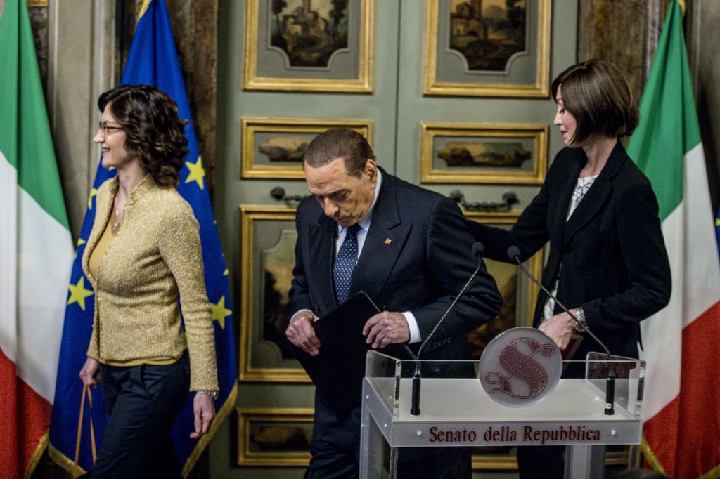 &nbsp;Gelmini, Berlusconi e Bernini