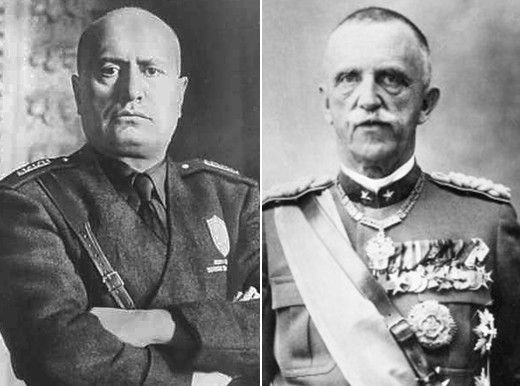Mussolini - Vittorio Emanuele III&nbsp;