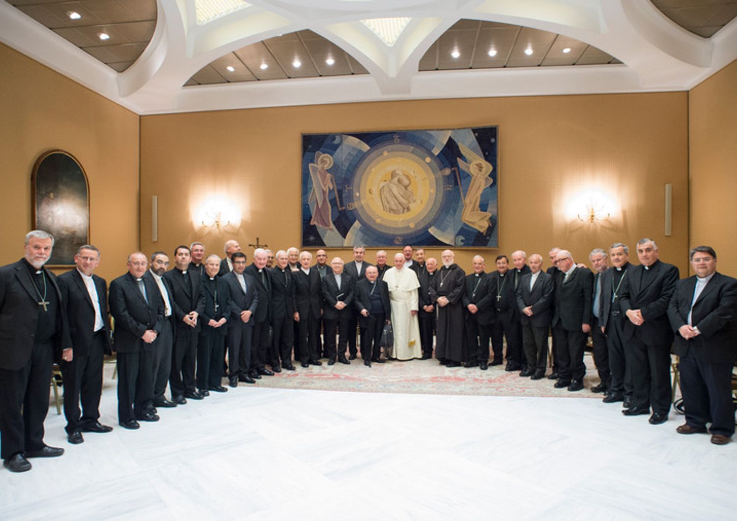 &nbsp;I vescovi cileni ricevuti in Vaticano da Papa Francesco