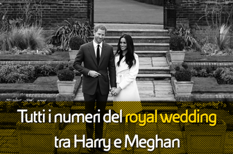 Tutti i numeri del Royal Wedding&nbsp;tra Harry e Meghan
