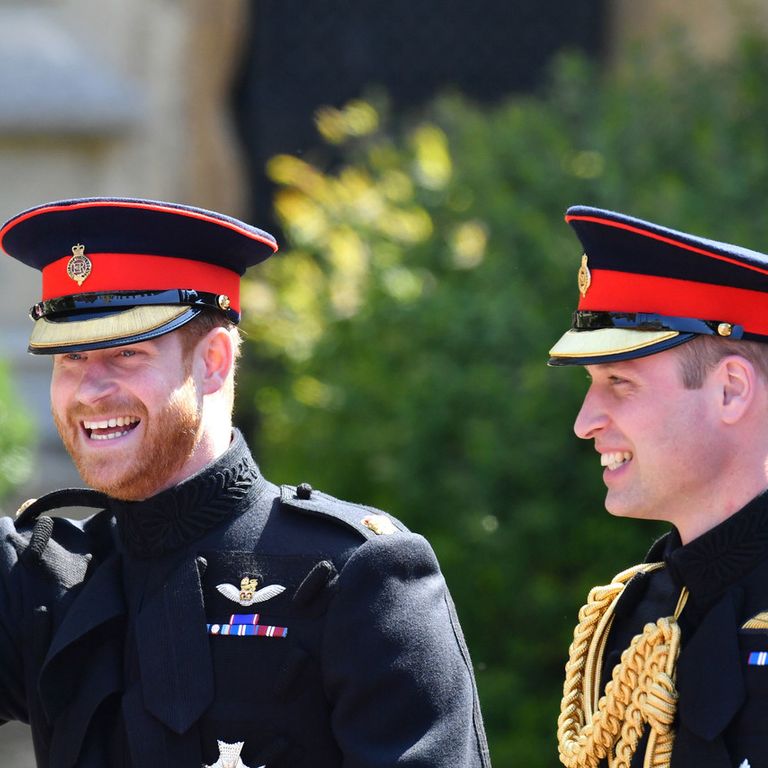 Il principe Harry con il fratello William&nbsp;