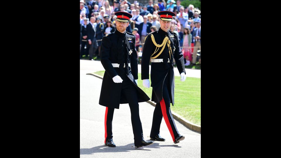 Il principe Harry con il fratello William &nbsp;