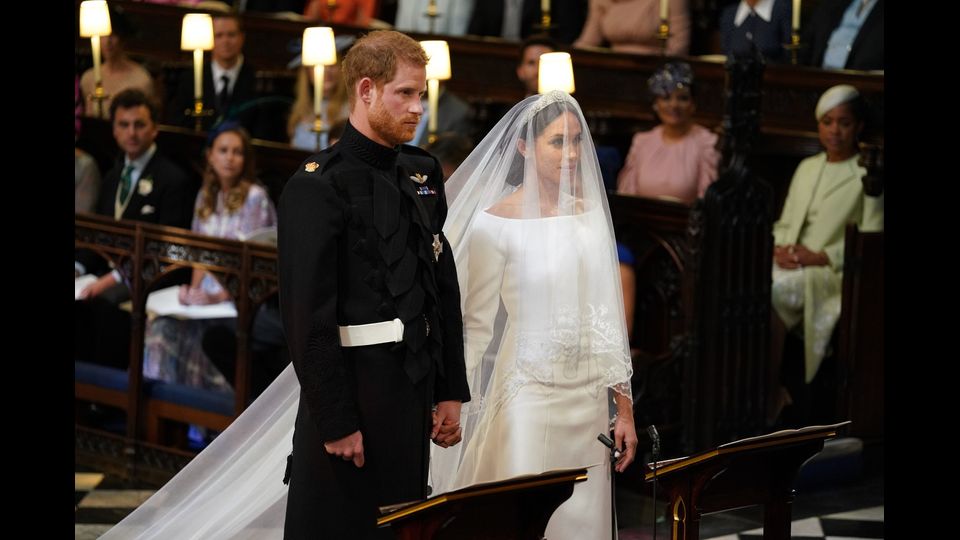 Il principe Harry con Meghan&nbsp;