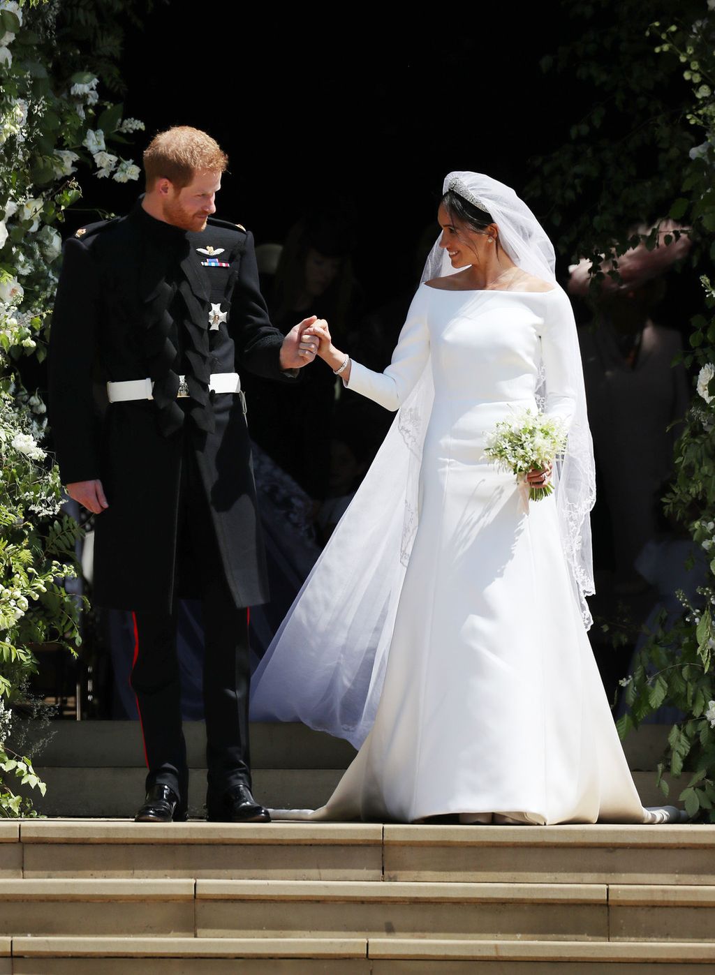 Abito da sposa hot sale meghan markle foto