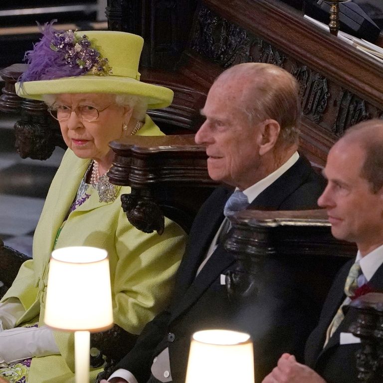 Regina Elisabetta II e il principe Filippo (AFP)&nbsp;