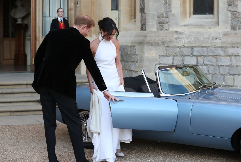 &nbsp;Harry e Meghan vanno alla festa serale del loro matrimonio