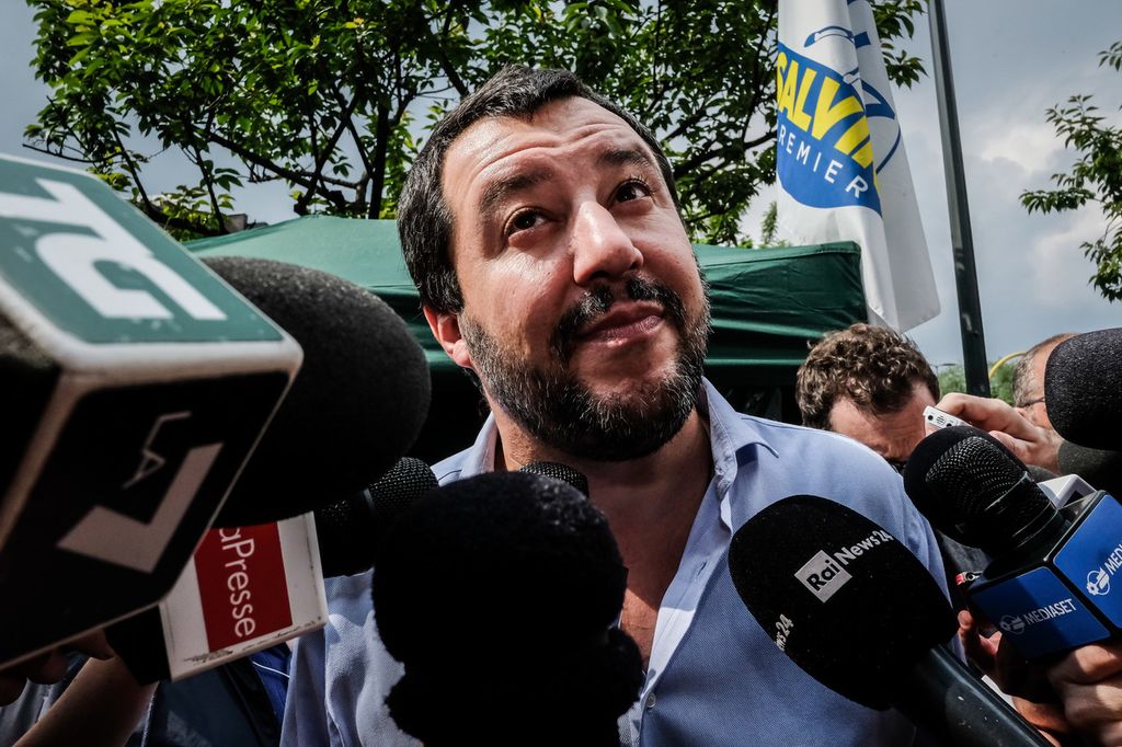 &nbsp; Matteo Salvini