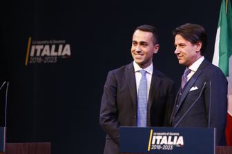 &nbsp;Luigi Di Maio e Giuseppe Conte