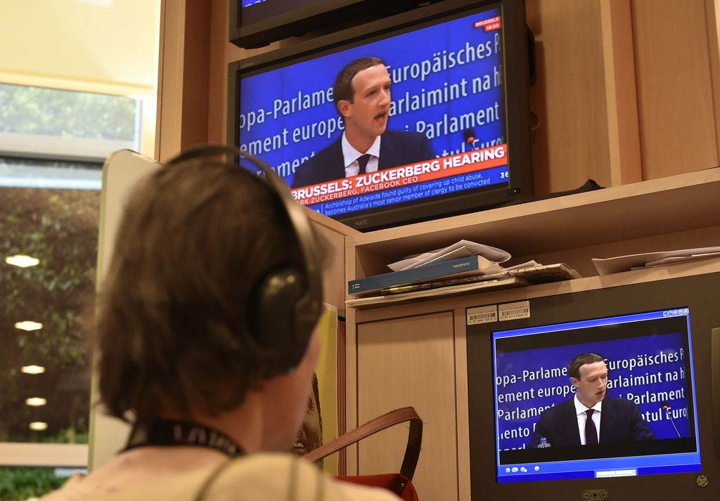 &nbsp;L'audizione di Mark Zuckerberg al Parlamento europeo