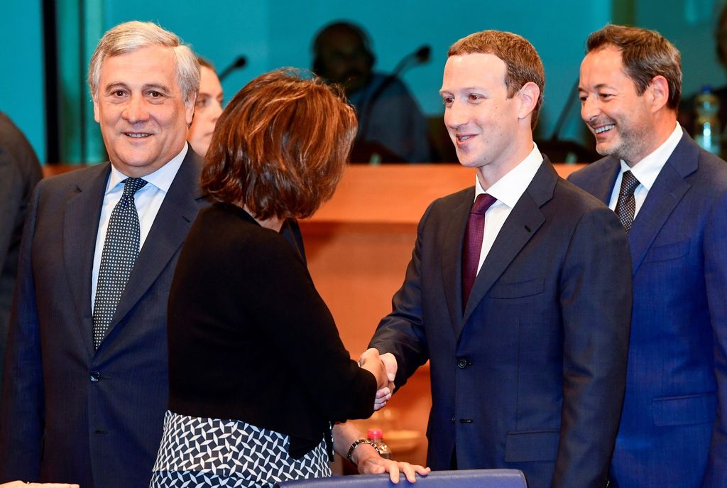 &nbsp; L'audizione di Mark Zuckerberg al Parlamento europeo