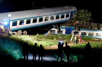 &nbsp;incidente treno a Caluso (AFP)