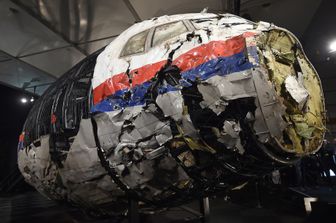 &nbsp;I resti dell'aereo Mh17 della Malaysia Airlines