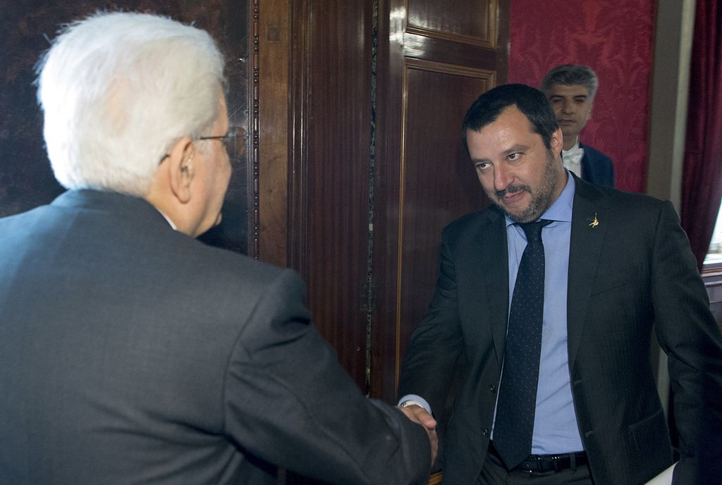 Mattarella e Salvini