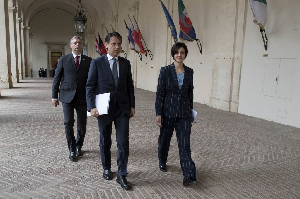 &nbsp; Giuseppe Conte