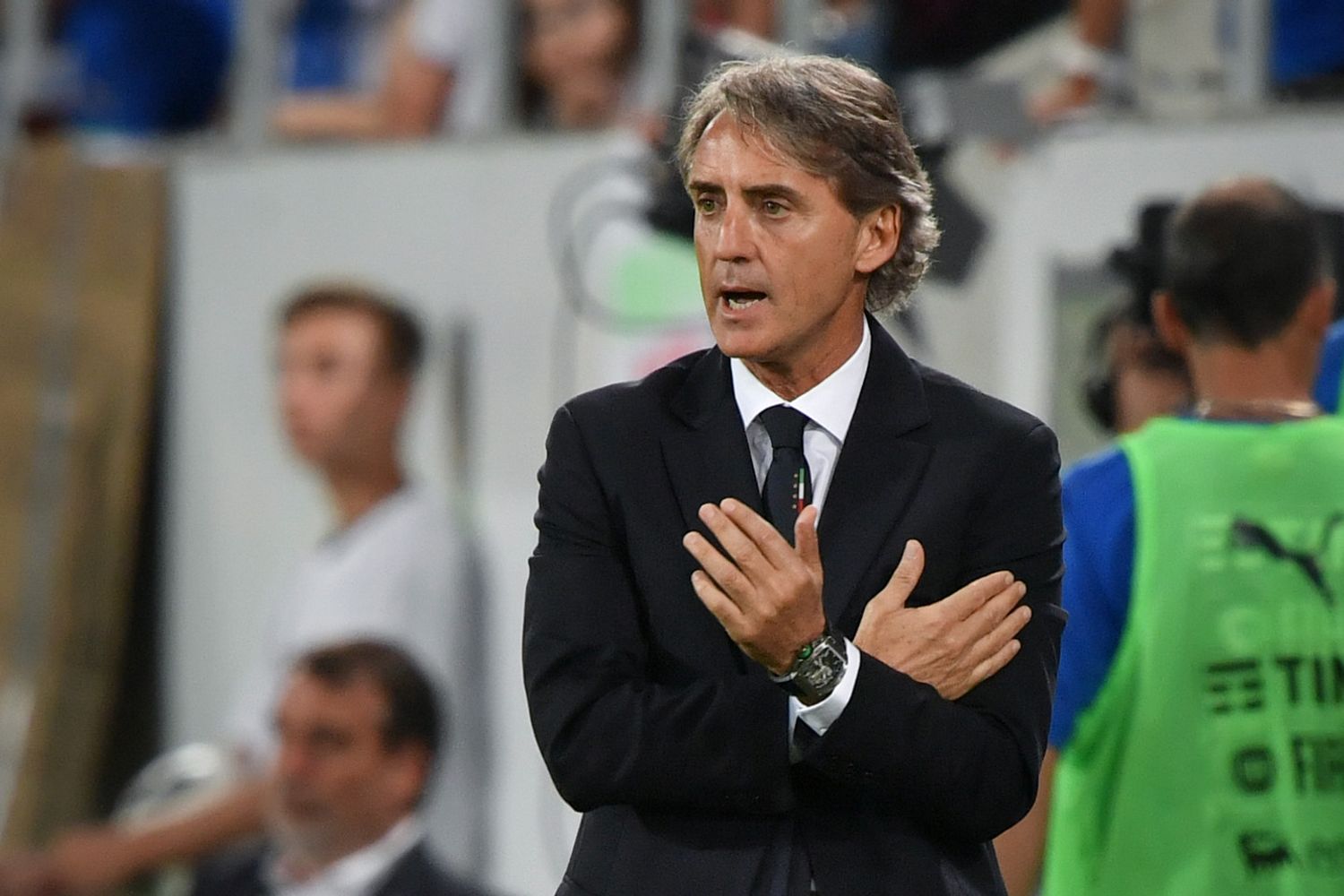 Il ct della nazionale Roberto Mancini