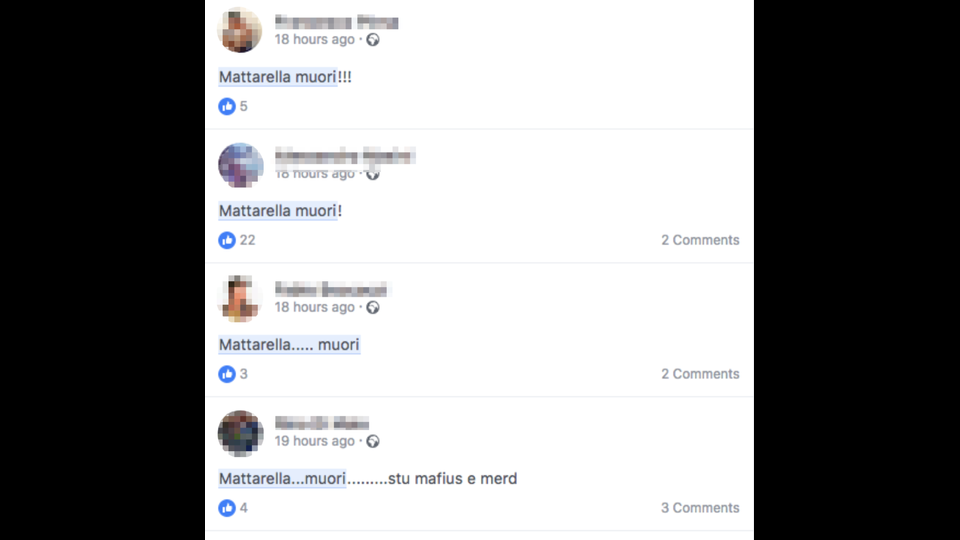 &nbsp; Critiche, attacchi e polemiche li aveva messi nel conto, il presidente della Repubblica. In questi giorni sui social la rabbia di alcuni &egrave; diventata incitazione alla violenza contro Sergio Mattarella, colpevole di essersi opposto alla nomina del ministro dell&rsquo;Economia.&nbsp;