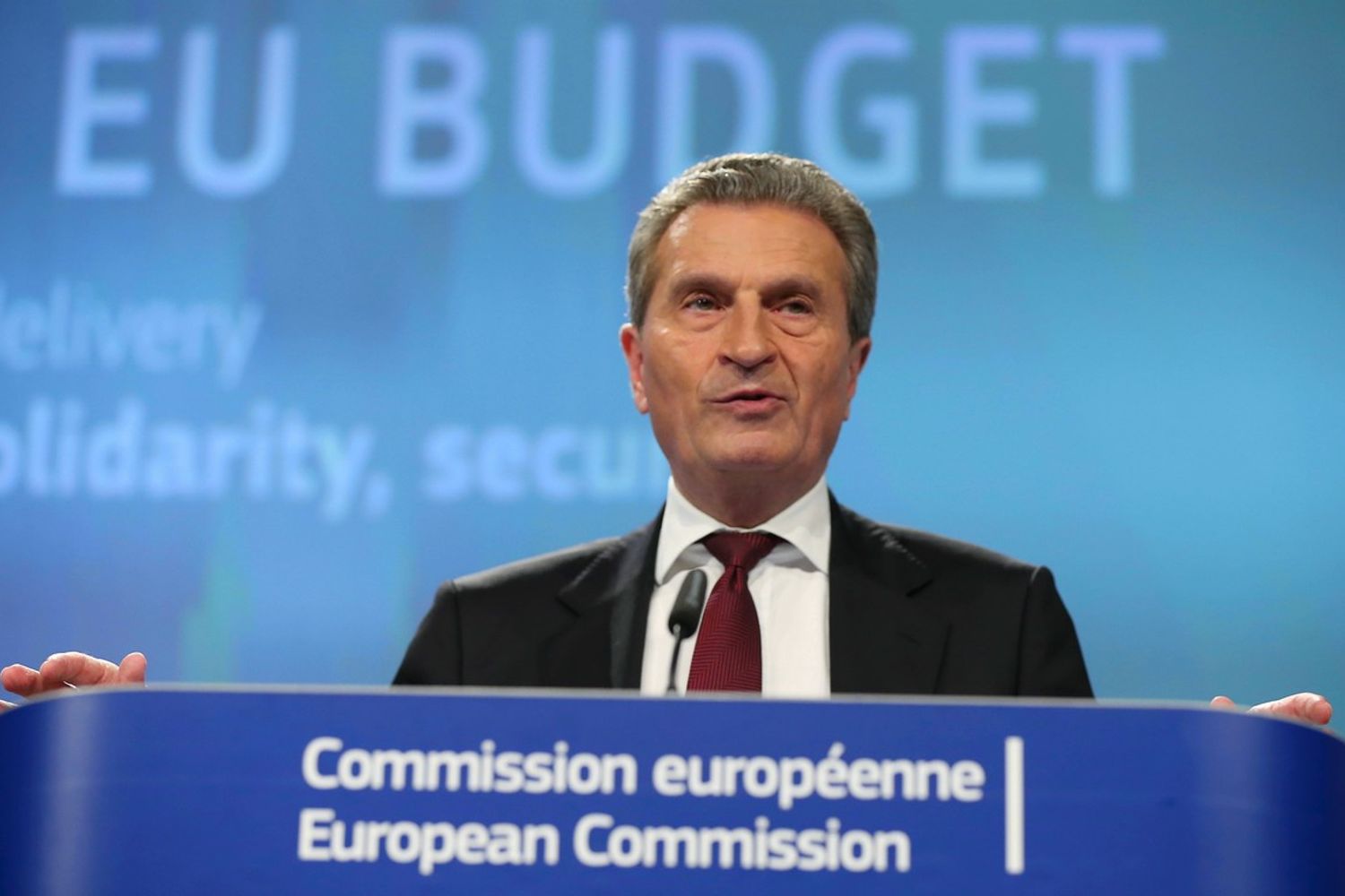 &nbsp;Guenther Oettinger