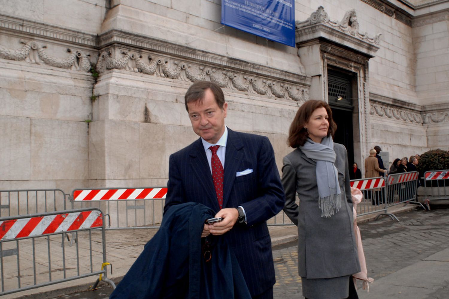 &nbsp;Lupo Rattazzi con la moglie