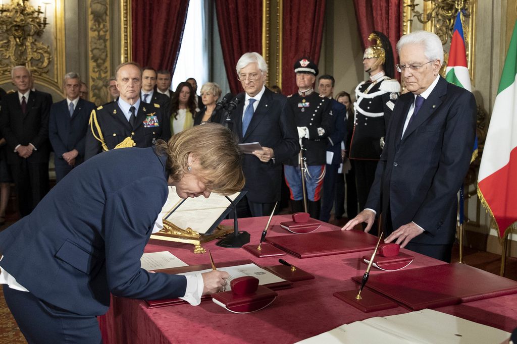 &nbsp;Giulia Grillo giura da ministro della Salute al Quirinale
