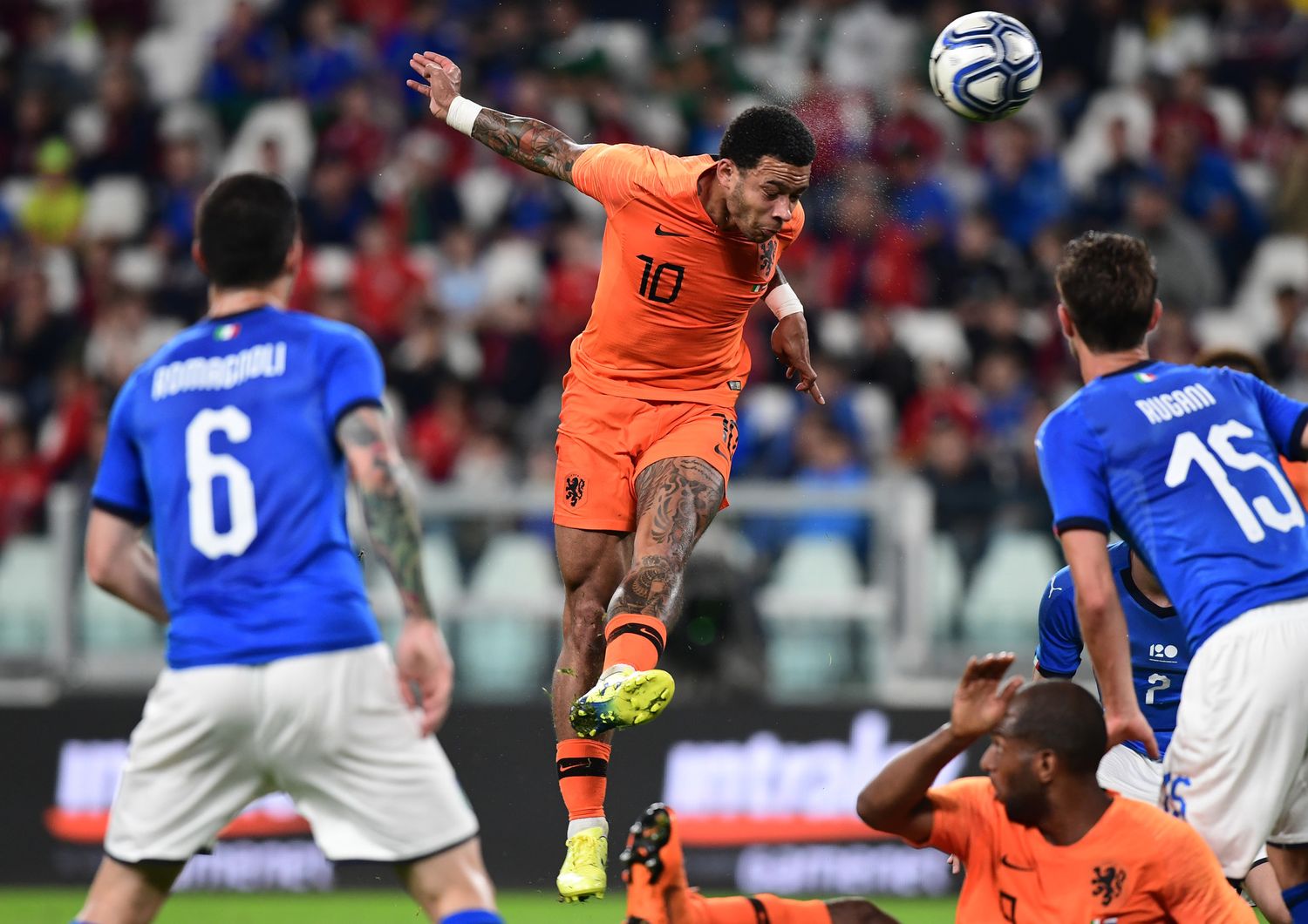L&#39;amichevole Italia-Olanda finisce 1-1