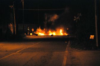 &nbsp;Un'immagine dei disordini scoppiati a Rosarno nel 2010