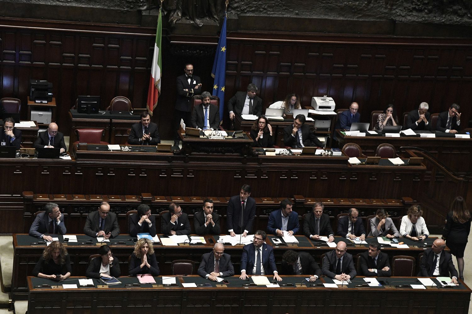 &nbsp;Il governo Conte alla Camera