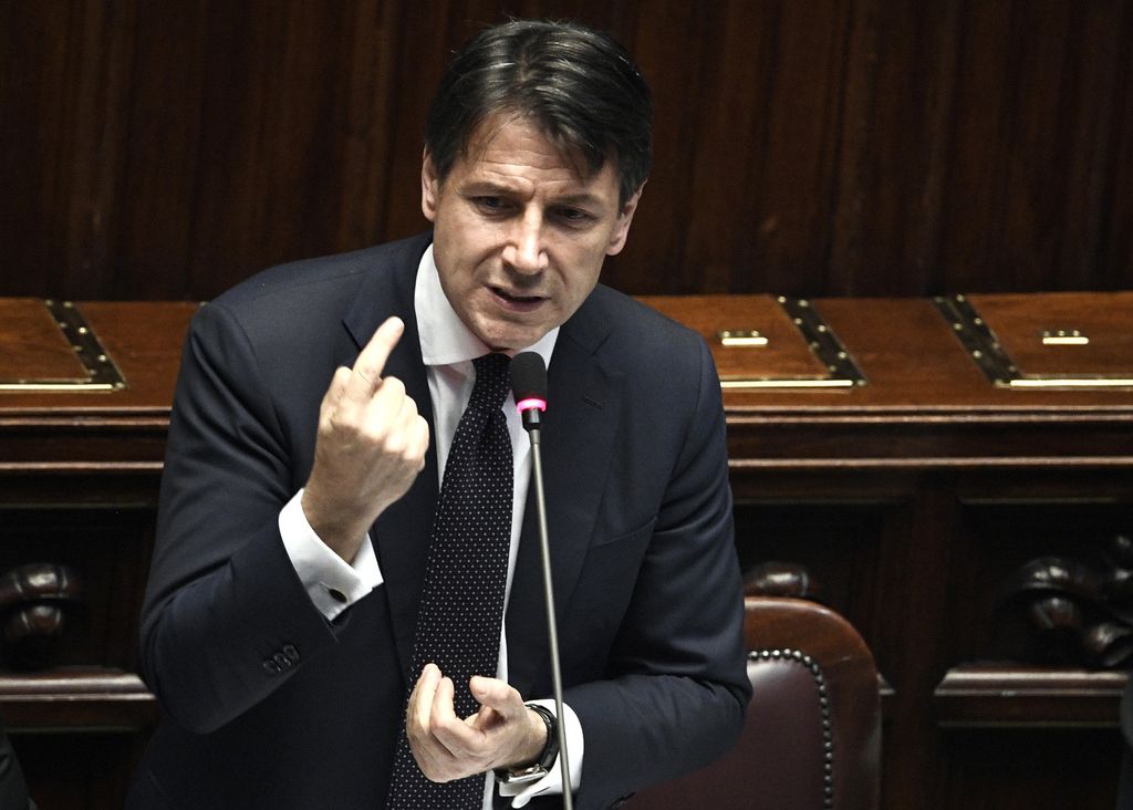 &nbsp;Giuseppe Conte