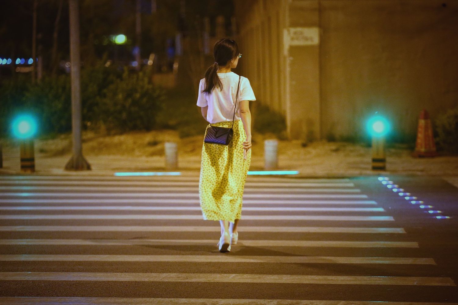 &nbsp;Strisce pedonali 'intelligenti' in usa a Pechino