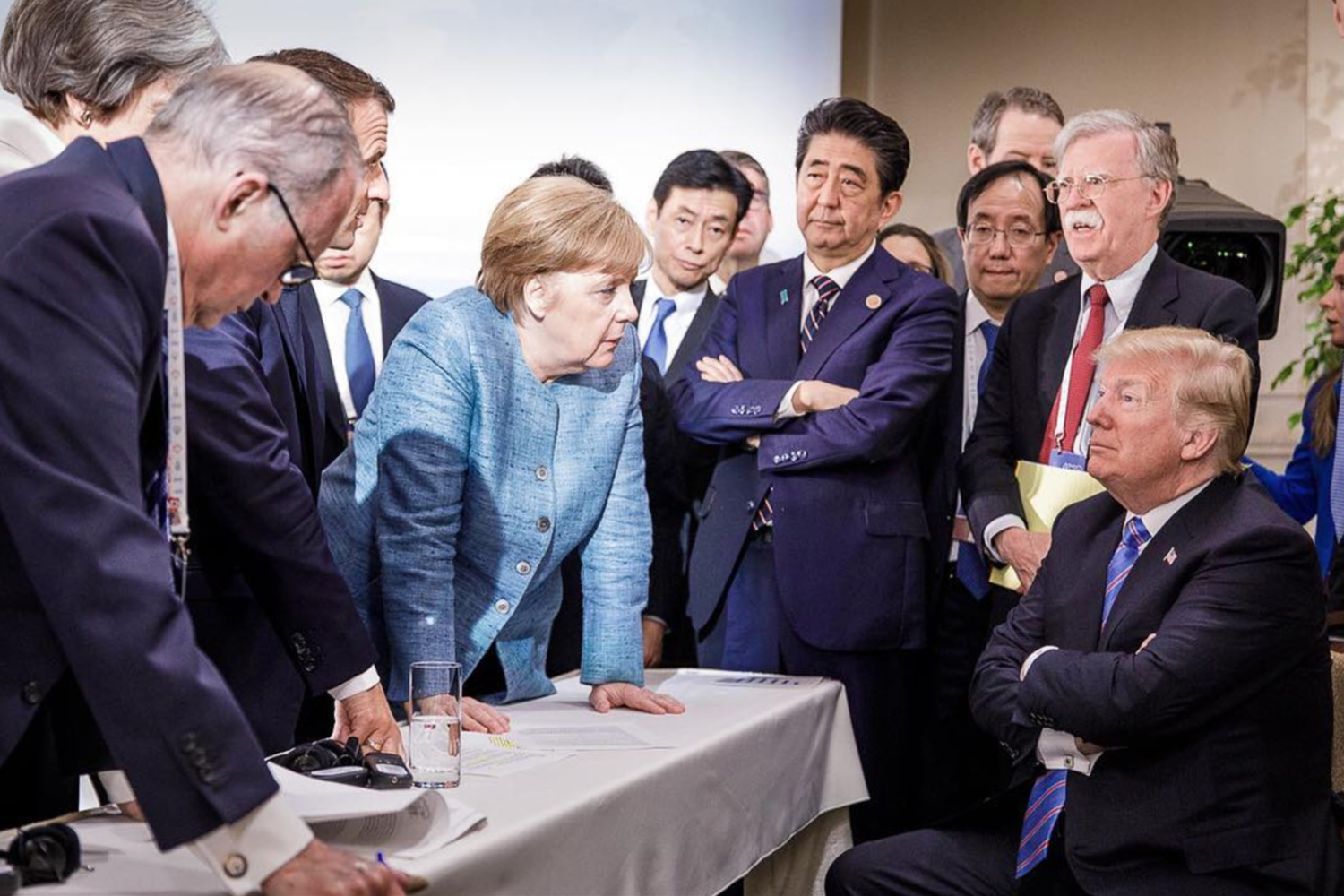 L'assedio dei leader a Trump durante il G7 in Canada