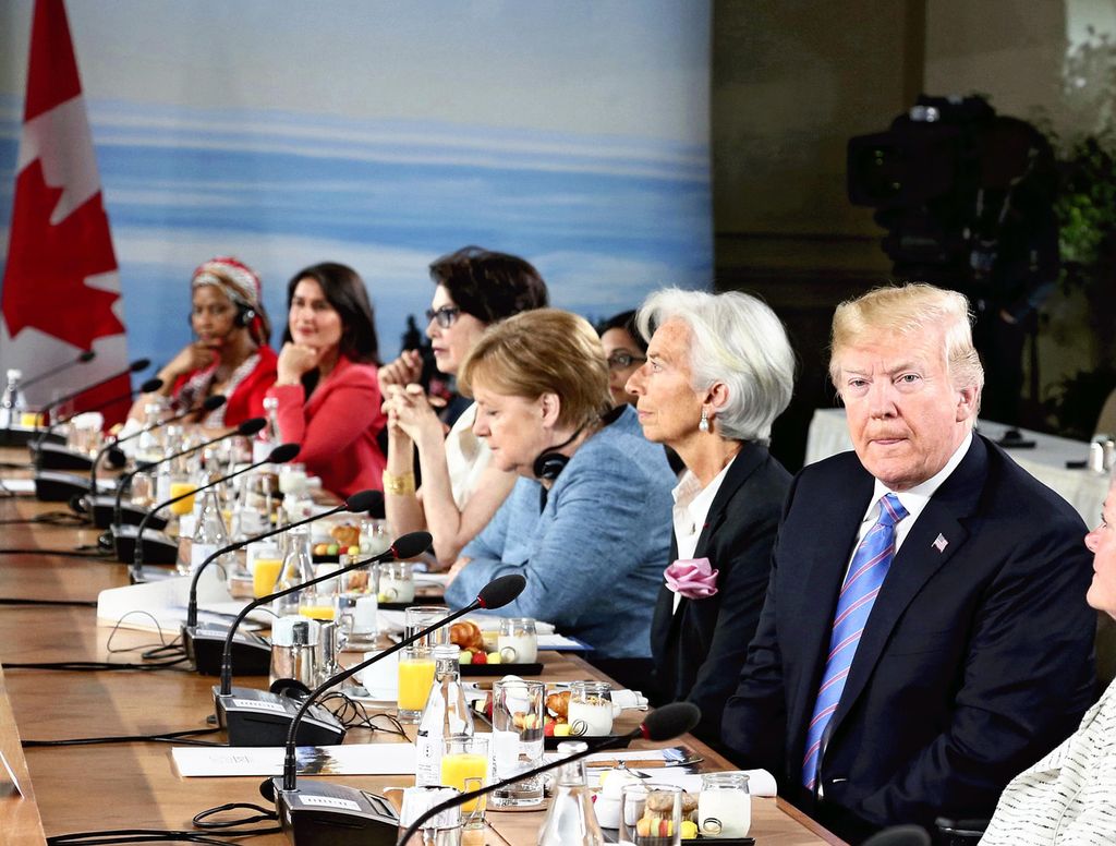 &nbsp;Riunione del G7 in Quebec