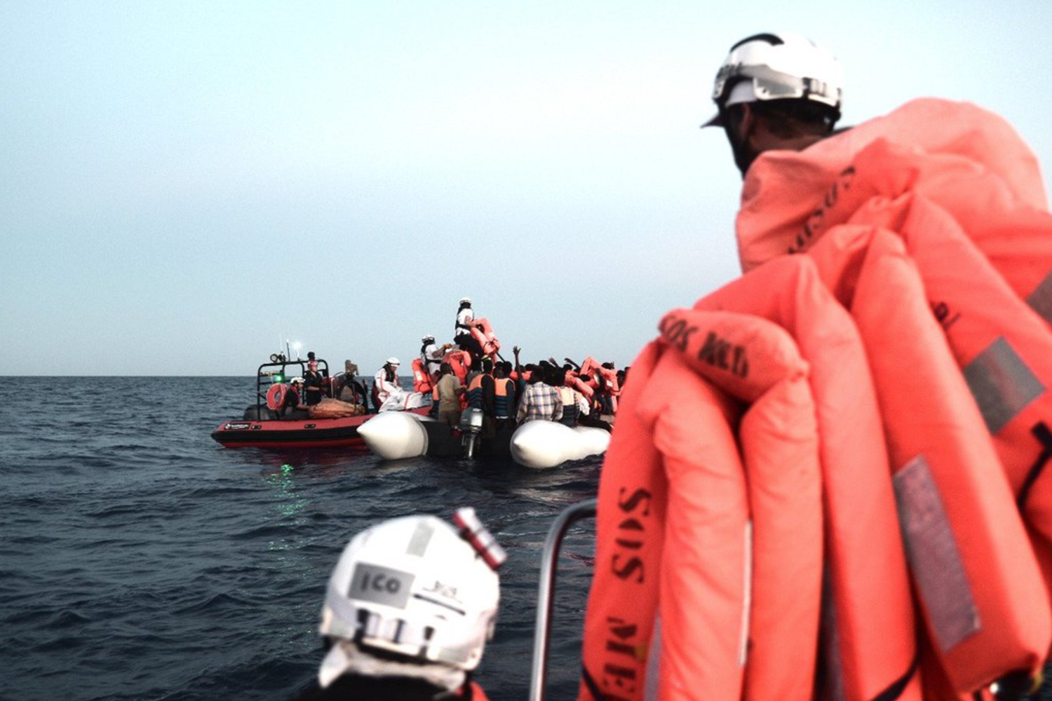 &nbsp;Soccorso dell'Aquarius nel Mediterraneo&nbsp;