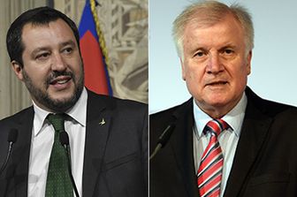 &nbsp;Matteo Salvini e Horst Seehofer