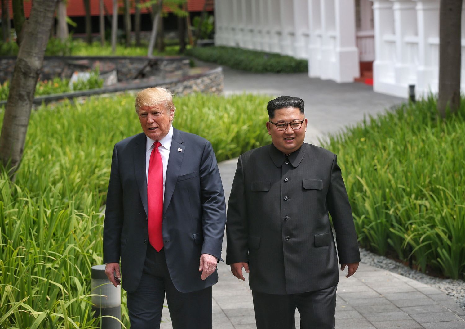 &nbsp;Donald Trump-Kim Jong Un (AFP)&nbsp;