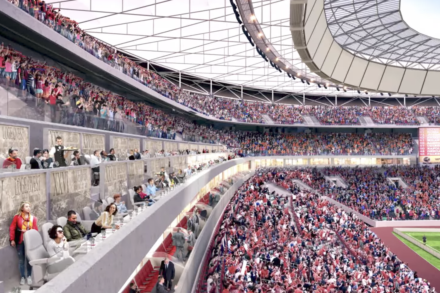 &nbsp; &nbsp; &nbsp;Il progetto dello Stadio dell'AS Roma