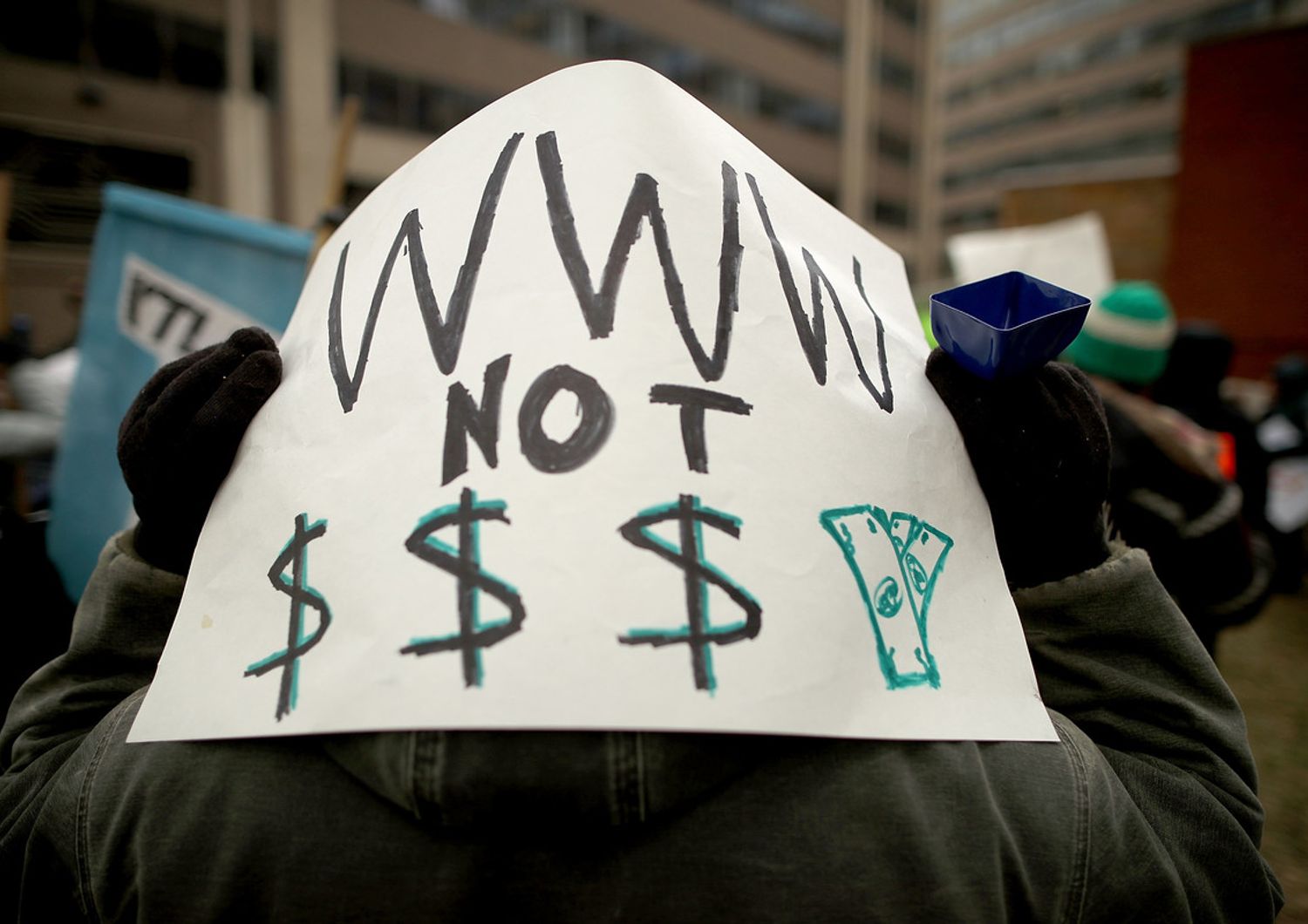 &nbsp;Net Neutrality, manifestazione a New York