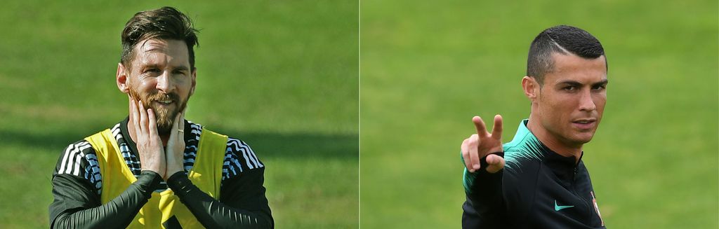 &nbsp;Lionel Messi Cristiano Ronaldo