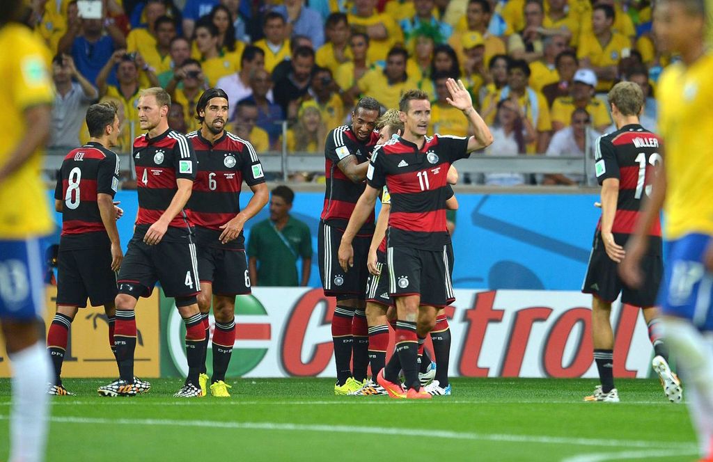 Brasile vs Germania, in Belo Horizonte 2014