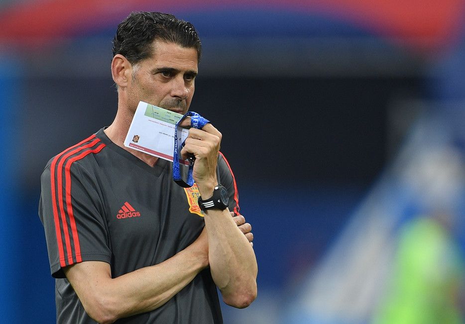 &nbsp;Fernando Hierro, allenatore Spagna (AFP)&nbsp;